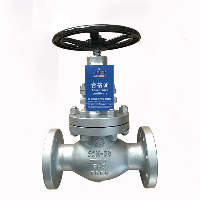 Japanese standard cast steel globe valve