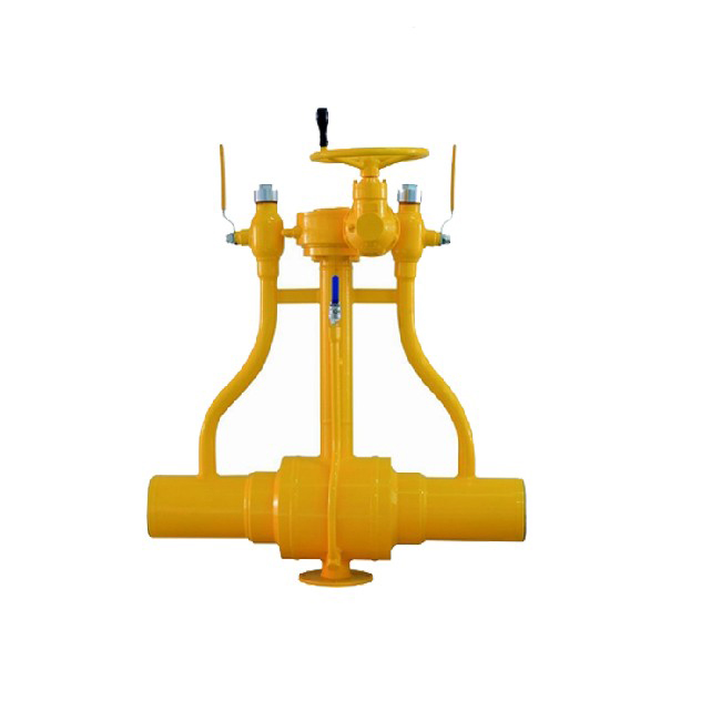 Underground fully welded ball valve